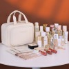 Travel Makeup Bag with Brush Holder