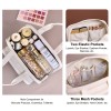 Travel Makeup Bag with Brush Holder