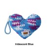 Handmade Crochet Heart Keychain Bag Charm