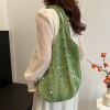 Colorful Candy Bead Knit Hollow Shoulder Bag