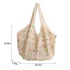 Colorful Candy Bead Knit Hollow Shoulder Bag