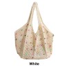 Colorful Candy Bead Knit Hollow Shoulder Bag