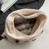 Colorful Cotton Floral Knit Tote Shoulder Bag