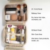 Hanging Travel Toiletry Bag with LED Mirror