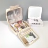Hanging Travel Toiletry Bag with LED Mirror