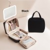 Hanging Travel Toiletry Bag with LED Mirror