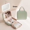 Hanging Travel Toiletry Bag with LED Mirror