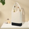 3D-Knit Shoulder Tote Bag