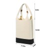 3D-Knit Shoulder Tote Bag