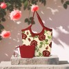 Rose Embroidered Tote Bag