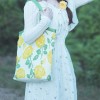 Rose Embroidered Tote Bag
