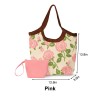 Rose Embroidered Tote Bag
