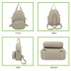 Backpack with Detachable Front Pouch