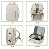 Expandable 30L-37L Carry-On Travel Backpack