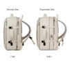 Expandable 30L-37L Carry-On Travel Backpack