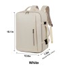 Expandable 30L-37L Carry-On Travel Backpack