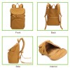 Lightweight Nylon Backpack with Flip-Top