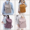 Lightweight Nylon Backpack with Flip-Top