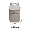 Lightweight Nylon Backpack with Flip-Top