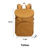 Lightweight Nylon Backpack with Flip-Top
