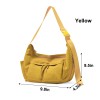 Nylon Hobo Crossbody Tote Bag