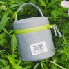 Cylinder Cosmetic Bag with Zipper