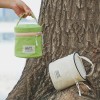 Cylinder Cosmetic Bag with Zipper