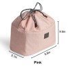 Drawstring Makeup Organizer Bag