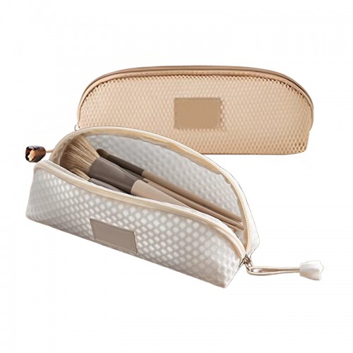 Mesh Makeup Brush Organizer Bag