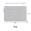 12-16 Inch Laptop Sleeve Bag With Accessory Pouch