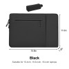 12-16 Inch Laptop Sleeve Bag With Accessory Pouch