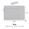 12-16 Inch Laptop Sleeve Bag With Accessory Pouch