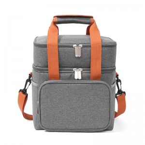 Double Deck Insulated Lunch Bag