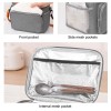 Double Deck Insulated Lunch Bag