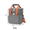 Double Deck Insulated Lunch Bag