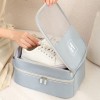 Double Layer Shoe Storage Bag for Travel 