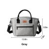 Large Insulated Lunch Tote Bag