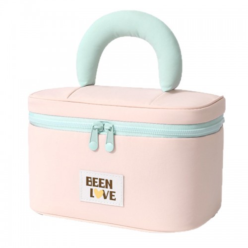 Puffy Quilted Cute Makeup Bag Cosmetic Organizer