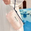 Small Mesh Beach Bag with Zipper