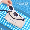 Small Mesh Beach Bag with Zipper