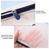 Small Mesh Beach Bag with Zipper