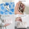 Mini Cosmetic Bag for Purse 4PCS