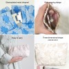 Mini Makeup Bag for Purse 2PCS