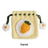 Handmade Crochet Drawstring Coin Purse & Earphone Pouch