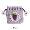 Handmade Crochet Drawstring Coin Purse & Earphone Pouch