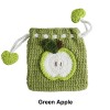 Handmade Crochet Drawstring Coin Purse & Earphone Pouch
