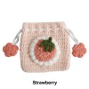 Handmade Crochet Drawstring Coin Purse & Earphone Pouch