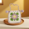 Handmade Crochet Sunflower Coin Purse