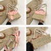 Small Straw Crossbody Bag
