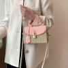 Small Straw Crossbody Bag